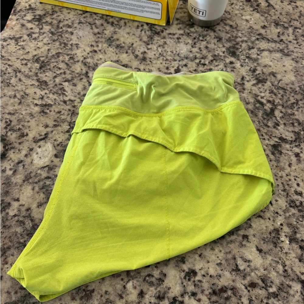 Bright Neon Green Shorts